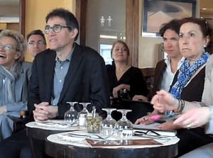 participants à la rencontre avec Manfred Mack